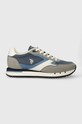 U.S. Polo Assn. sneakersy JUSTIN imitacja skóry licowej niebieski JUSTIN001M.4NH1