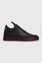 Kožené tenisky Filling Pieces Low Top Tech Planet friendly černá 10155001929