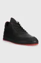 Filling Pieces leather sneakers Low Top Tech black