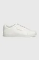 Δερμάτινα αθλητικά παπούτσια Michael Kors Keating Lace Up λευκό