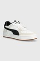 Puma sneakers CA Pro Gum piele întoarsă alb 395753
