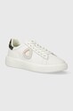 Blauer sneakers BUCK finta pelle fiore bianco S4BUCK02.LES