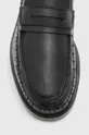 Кожаные мокасины AllSaints Sammy Leather Loafer Голенище: Натуральная кожа Внутренняя часть: Натуральная кожа Подошва: Синтетический материал