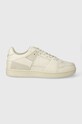 Δερμάτινα αθλητικά παπούτσια Guess SAVA LOW SAVA LOW μικρό λευκό FMJSAW.ELE12.WHITE