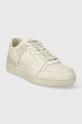 Guess sneakers din piele SAVA LOW FMJSAW.ELE12.WHITE alb SS24