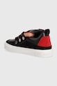 Încălțăminte Marcelo Burlon sneakers din piele Ticinella Sneaker CMIA097S24LEA0011028 negru