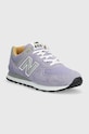 New Balance sneakersy 574 U574BGG fioletowy SS24