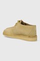 Обувки Половинки обувки от велур Clarks Originals Desert Trek 26176530 бежов