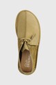 Cipele od brušene kože Clarks Originals Desert Trek zelena 26176531