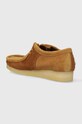 Obuv Semišové poltopánky Clarks Originals Wallabee 26175917 hnedá