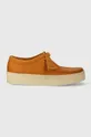 Clarks Originals leather shoes Wallabee Cup brown