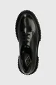 черен Кожени половинки обувки ADIEU Type 202
