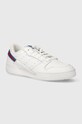 adidas Originals sneakersy skórzane Team Court 2 niska biały ID3408