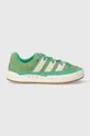 adidas Originals sneakersy zamszowe Adimatic zielony