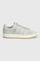 Маратонки от набук adidas Originals Campus 00s ID8269 сребърен SS24
