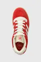 red adidas Originals suede sneakers Rivalry 86 Low