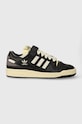 Kožne tenisice adidas Originals Forum 84 Low zrnata koža crna IE3206