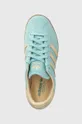turquoise adidas Originals leather sneakers Gazelle 85