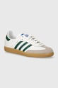 adidas Samba OG Collegiate Green grain leather white IE3437