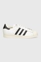 adidas Originals sneakers din piele Superstar IF3637 alb SS24