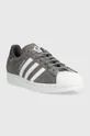 Sneakers boty adidas Originals Superstar šedá