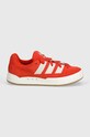 Semišové tenisky adidas Originals Adimatic IF8796 červená SS24