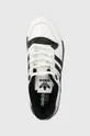 bianco adidas Originals sneakers in pelle Rivalry Low