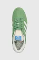 zelená Semišové sneakers boty adidas Originals Gazelle