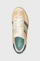 μπεζ Δερμάτινα αθλητικά παπούτσια adidas Originals Gazelle Indoor