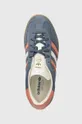 albastru adidas Originals sneakers din piele intoarsă Gazelle Indoor