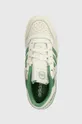alb adidas Originals sneakers din piele Forum Low CL