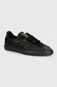 black adidas Originals leather sneakers Samba Decon Men’s