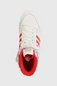 λευκό Δερμάτινα αθλητικά παπούτσια adidas Originals Forum Mid