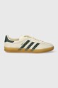 adidas Gazelle Indoor Cream White / Collegiate Green / Gum IH7502 beige SS24