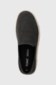 Toms espadrile Santiago negru 10019869