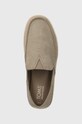 Toms espadrile din piele intoarsa Alonso Loafer Rope bej 10020865