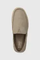 beige Toms espadrillas in pelle scamosciata Alonso Loafer Rope
