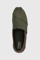Toms espadrile Alpargata verde 10020879