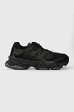 New Balance 9060 Triple Black Leather textile black U9060NRI