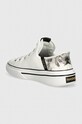 Încălțăminte Skechers tenisi de piele SKECHERS X SNOOP DOGG 251016 alb
