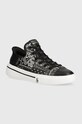 Skechers tenisówki SKECHERS X SNOOP DOGG syntetyczny czarny 251017