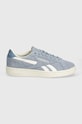 Reebok Classic sneakersy zamszowe Club C 100074643 niebieski SS24