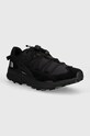 The North Face sneakers VECTIV TARAVAL piele acoperită negru NF0A7W4SKX71