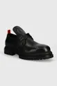 negru 424 pantofi de piele Derby De bărbați