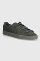 Tenisice od brušene kože Puma Suede Lux niska zelena 395736