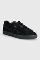 Замшеві кросівки Puma Suede Lux замша чорний 395736
