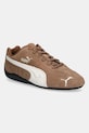 Puma sneakersy zamszowe Speedcat OG płaska brązowy 398846