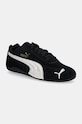 Puma sneakers din piele intoarsă Speedcat OG plată negru 398846