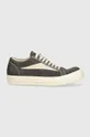 Rick Owens tenisi Denim Shoes Vintage Sneaks gri