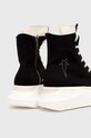 Obuwie Rick Owens trampki Woven Shoes Abstract Sneak DU01D1840.CBEM9.9811 czarny